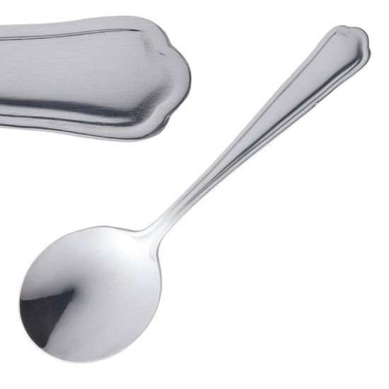 Olympia Dubarry Soup Spoon Box of 12 URO C144 Olympia Dubarry Soup Spoon Box of 12 URO C144