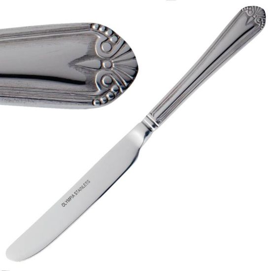 Olympia Jesmond Dessert Knife Box of 12 URO C148 Olympia Jesmond Dessert Knife Box of 12 URO C148