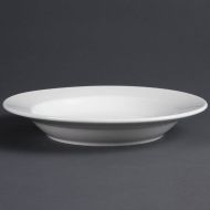 Olympia Whiteware Deep Plates 270mm (Pack of 6)