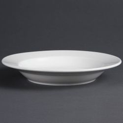 Olympia Whiteware Deep Plates 270mm (Pack of 6) Olympia Whiteware Deep Plates 270mm (Pack of 6)