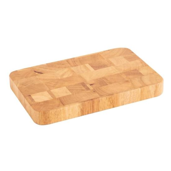 Vogue Rectangular Wooden Chopping Board Small URO C461 Vogue Rectangular Wooden Chopping Board Small URO C461