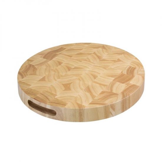 Vogue Round Wooden Chopping Board URO C488