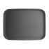 Kristallon Polypropylene Rectangular Non-Slip Tray Black 510mm