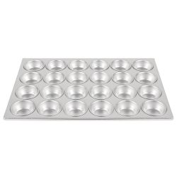 Vogue Aluminium Muffin Tray 24 Cup