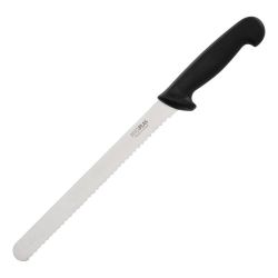 Hygiplas Serrated Slicer Black 25.5cm Hygiplas Serrated Slicer Black 25.5cm