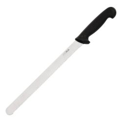 Hygiplas Serrated Slicer Black 30.5cm Hygiplas Serrated Slicer Black 30.5cm