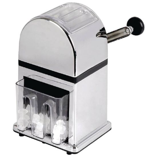 Olympia Manual Ice Crusher Chrome Effect URO C824