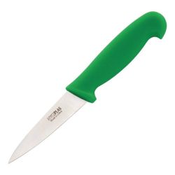 Hygiplas Paring Knife Green 9cm Hygiplas Paring Knife Green 9cm