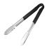 Vogue Colour Coded Black Serving Tongs 11 Inch