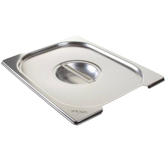 Vogue Stainless Steel 1/2 Handled Gastronorm Lid URO CB185 Vogue Stainless Steel 1/2 Handled Gastronorm Lid URO CB185