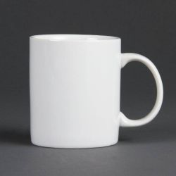 Olympia Whiteware Standard Mugs 284ml 10oz (Pack of 12)
