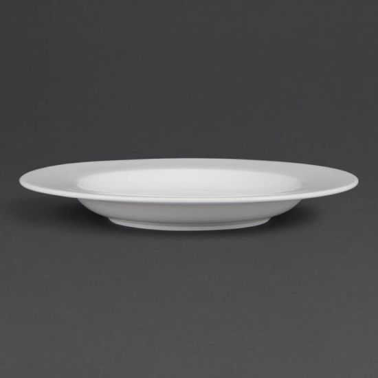 Olympia Whiteware Pasta Plates 310mm Box of 4 URO CB485 Olympia Whiteware Pasta Plates 310mm Box of 4 URO CB485