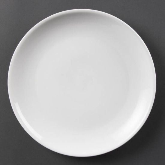 Olympia Whiteware Coupe Plates 280mm Box of 6 URO CB492 Olympia Whiteware Coupe Plates 280mm Box of 6 URO CB492