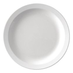 Kristallon Melamine Narrow Rimmed Plates 165mm (Pack Of 12)