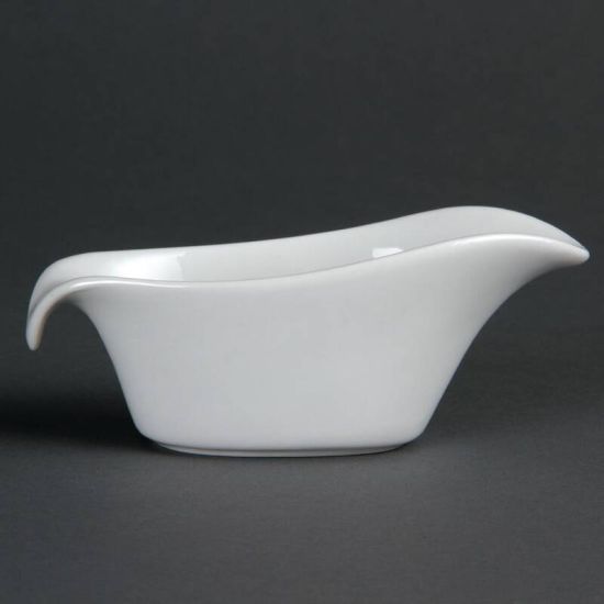 Olympia Whiteware Gravy Boats 85ml 3oz Box of 6 URO CB707 Olympia Whiteware Gravy Boats 85ml 3oz Box of 6 URO CB707