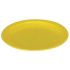 Kristallon Polycarbonate Plates Yellow 230mm (Pack Of 12)