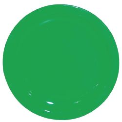 Kristallon Polycarbonate Plates Green 230mm (Pack Of 12) Kristallon Polycarbonate Plates Green 230mm (Pack Of 12)