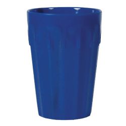 Kristallon Polycarbonate Tumblers Blue 260ml (Pack Of 12) Kristallon Polycarbonate Tumblers Blue 260ml (Pack Of 12)