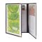 Securit Crystal Double Sided Menu Cover A4 Triple (Pack Of 3)