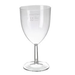 Polystyrene Wine Glasses 200ml CE Marked At 175ml (Pack Of 48) Polystyrene Wine Glasses 200ml CE Marked At 175ml (Pack Of 48)