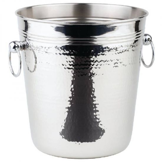 APS Hammered Stainless Steel Wine And Champagne Bucket URO CB883