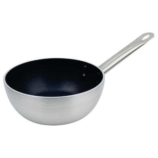 Vogue Non Stick Induction Flared Saute Pan 200mm URO CB903 Vogue Non Stick Induction Flared Saute Pan 200mm URO CB903