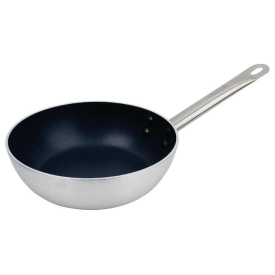 Vogue Non Stick Induction Flared Saute Pan 240mm URO CB904 Vogue Non Stick Induction Flared Saute Pan 240mm URO CB904