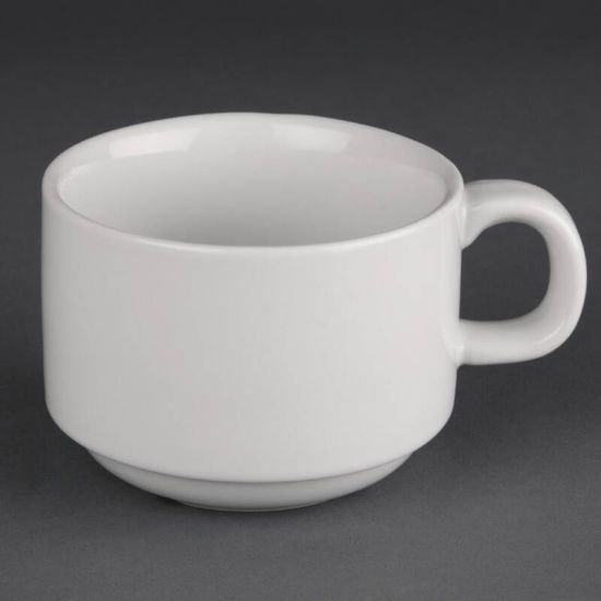Athena Hotelware Stacking Cups 7oz Box of 24 URO CC200 Athena Hotelware Stacking Cups 7oz Box of 24 URO CC200
