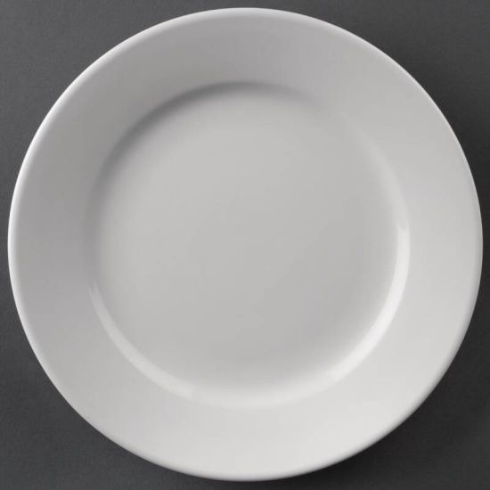 Athena Hotelware Wide Rimmed Plates 202mm Box of 12 URO CC207