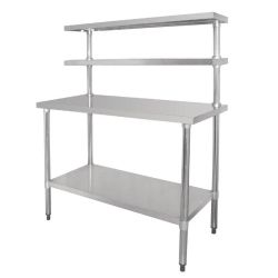 Vogue Stainless Steel Prep Station 1200x600mm Vogue Stainless Steel Prep Station 1200x600mm
