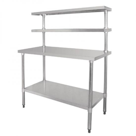 Vogue Stainless Steel Prep Station 1200x600mm URO CC359