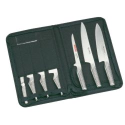 Global 7 Piece Knife Set With Case Global 7 Piece Knife Set With Case