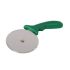Vogue Pizza Wheel Green 4 Inch