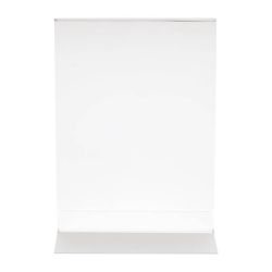 Upright Acrylic Menu Holder A4