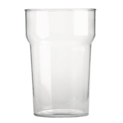 BBP Polycarbonate Nonic Pint Glasses 570ml CE Marked (Pack Of 48)