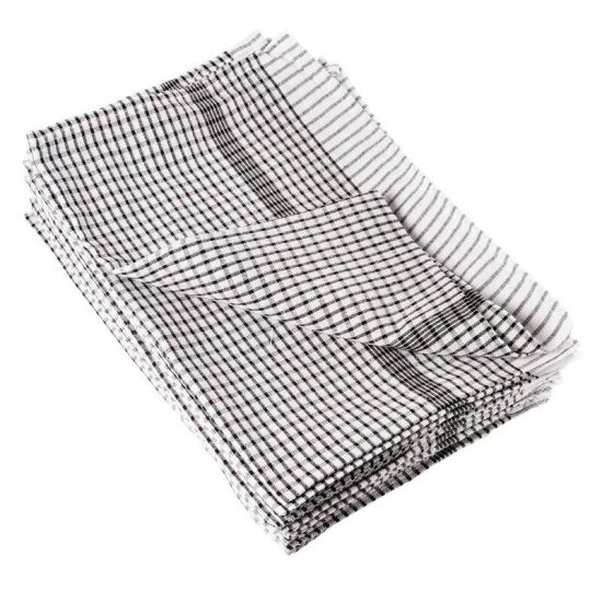 Vogue Wonderdry Tea Towels Black URO CC597 Vogue Wonderdry Tea Towels Black URO CC597
