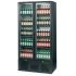 Infrico Upright Back Bar Cooler With Hinged Doors In Black ZX20