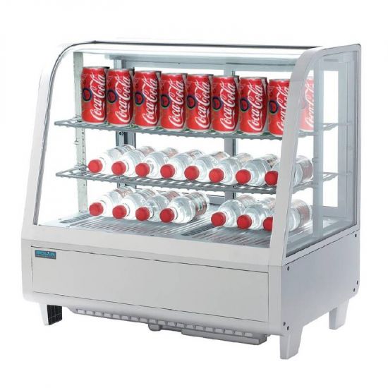 Polar Chilled Food Display 100Ltr White URO CC666