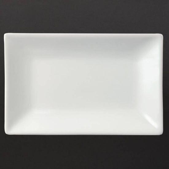 Olympia Serving Rectangular Platters 200x 130mm Box of 6 URO CC893