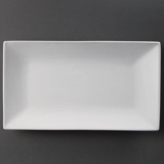 Olympia Serving Rectangular Platters 310mm Box of 2 URO CC895 Olympia Serving Rectangular Platters 310mm Box of 2 URO CC895