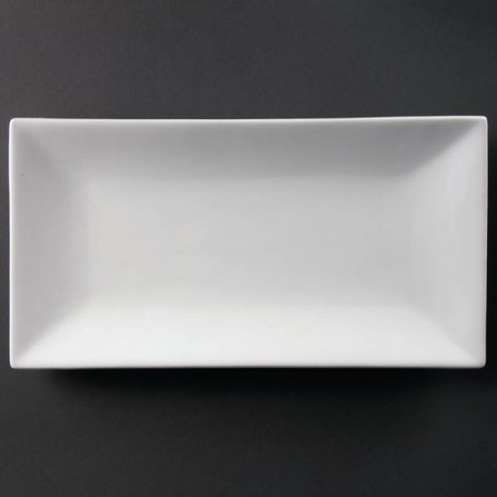 Olympia Serving Rectangular Platter 380mm URO CC896 Olympia Serving Rectangular Platter 380mm URO CC896