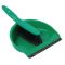 Jantex Soft Dustpan and Brush Set Green