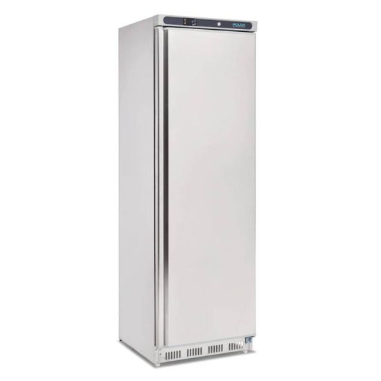 Polar Single Door Fridge Stainless Steel 400Ltr URO CD082