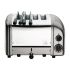 Dualit 2 X 2 Combi Vario 4 Slice Toaster Silver 42171