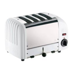 Dualit 2 X 2 Combi Vario 4 Slice Toaster White 42177