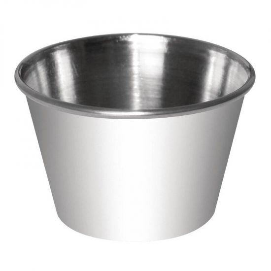 Dipping Pot Stainless Steel 230ml Box of 12 URO CD478