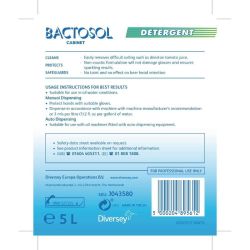 Bactosol Glasswasher Detergent Concentrate 5Ltr (2 Pack) Bactosol Glasswasher Detergent Concentrate 5Ltr (2 Pack)