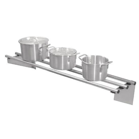 Vogue Stainless Steel Wall Shelf 1200mm URO CD551 Vogue Stainless Steel Wall Shelf 1200mm URO CD551