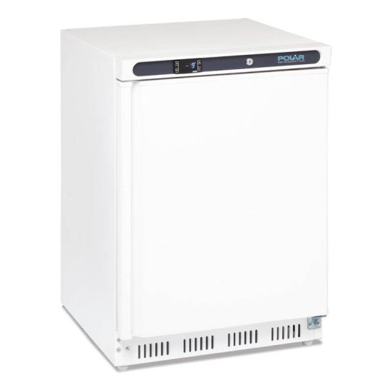 Polar Undercounter Freezer White 140Ltr URO CD611