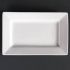 Lumina Wide Rim Rectangular Plates 200x 130mm (Pack Of 6)